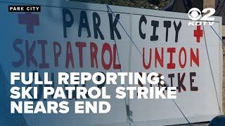 FULL REPORTING: Park City ski patrol strike nears conclusion after nearly two weeks