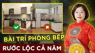 Cách bài trí phòng bếp hợp phong thủy rước lộc cả năm | PHONG THỦY SONG HÀ OFFICIAL