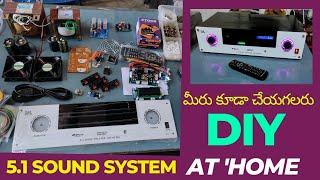 Mastering the Art of DIY: Complete Video on Making a 5.1 Sound System Amplifier