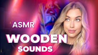 Wooden sounds ASMR - Tina Glow 