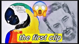 The art of drawing is the first clip on the channel -  فن الرسم أول مقطع في القناة