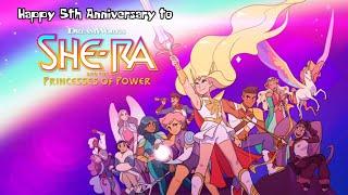 Happy 5th Anniversary to She-ra and the Princesses of Power