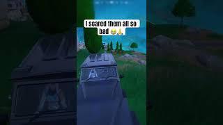 I scared them with this  #fortniteshorts #fortnitefunny