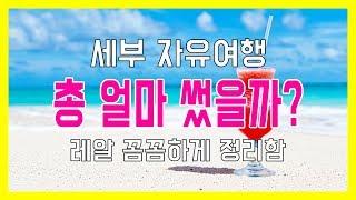 필리핀 세부 자유 여행기 | 세부 4박5일 자유여행 총 사용 금액은???