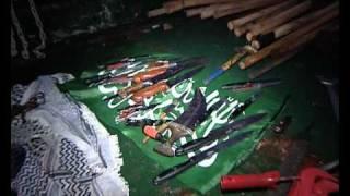 Weapons Found on the Flotilla Ship Mavi Marmara Used by Activists Against IDF Soldiers