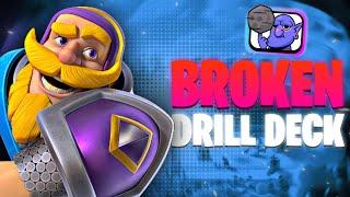 This Drill Fireball Deck is *BROKEN*  - Clash Royale