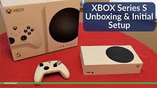 XBOX Series S Unboxing & Initial Setup