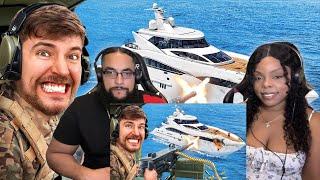 Couple Reacts to Mr Beast Protect the Yacht, Keep It!