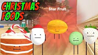 How to Get 5 Christmas Event Foods in Secret Staycation with Funny moments [ROBLOX]