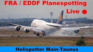 FRA Live  Planespotting | Runway 18west