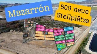 Über 500  neue Stellplätze in Mazarrón - Bahia-Mazarron, Costa Calida (Spanien)