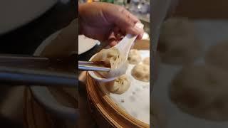 My first soup dumpling at din tai fung