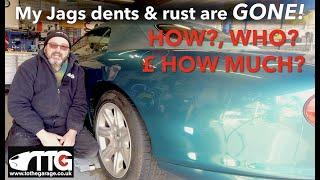 My Jaguar XK8's Dents and rust are GONE!. How was it done?. How much did it cost?