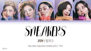 ITZY ( 있지 ) - SNEAKERS ( Han/ Rom/ Eng color coded lyrics/가사 )