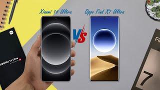 Xiaomi 14 Ultra vs Oppo Find X7 Ultra | Which One is Better  | Flagship Phones Comparison