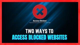 How To Access Blocked Websites Without VPN on PC/Laptop - (EASY GUIDE!)