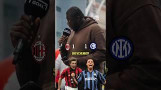 INTER v AC MILAN LEGENDS: EPIC DERBY SHOWDOWN ️ #football #soccer #shorts #calcio