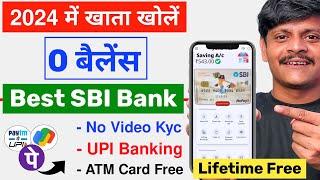 Best zero balance account opening | sbi online account opening | how to open sbi account online