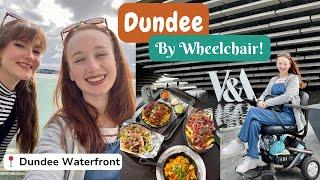 DUNDEE BY WHEELCHAIR! V&A Museum, Loco Rita's, Book Shopping, And The Most Beautiful Train Journey!