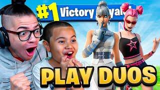 KAYLEN & REZ PLAY DUOS IN OG FORTNITE FOR THE FIRST TIME IN 7 YEARS!