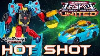 SURPRISINGLY GOOD! | Transformers Legacy United Cybertron Universe HOT SHOT! | #transformers