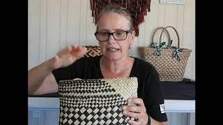 How to weave a Middle Kete (Kete Whakairo) - Teaser