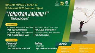 IBADAH MINGGU BAHASA INDONESIA - 9 Februari 2025 07.00 GKJ SALATIGA (Minggu Biasa IV)