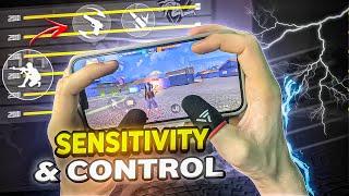 ⁠​⁠​⁠@ONESHOT_INDIA SENSITIVITY & CUSTOM HUD 