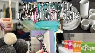 200+ EcoFriendly Low Waste / Zero Waste Swaps & Products