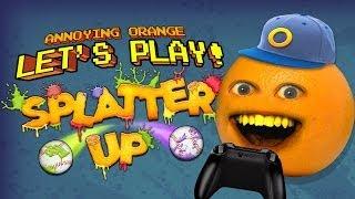 Annoying Orange Let's Play! - SPLATTER UP!