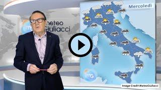 Previsioni meteo per mercoledì 20 novembre. Nuvole, pioggia e neve