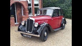 1936 Morris 10/4 Sliding Head Saloon Walkround