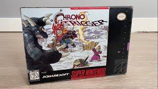 Chrono Trigger Unboxing ASMR - Super Nintendo