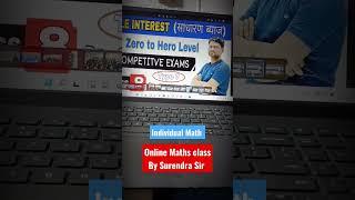 maths online class by Surendra Sir।।।machhali shahar wale #shorts #viral
