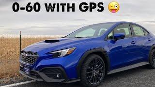 2022 Subaru WRX 0-60 (2.4 Turbo + 6 speed)!