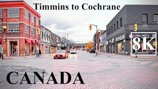 Road Trip: Journey from Timmins to Cochrane, Canada