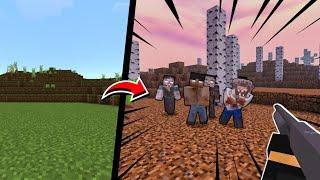 10 Mods To Turn Minecraft Bedrock/MCPE Into A Post Apocalyptic Game