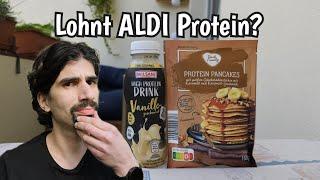 ALDI High Protein Drink und Pancakes Caramel im Test