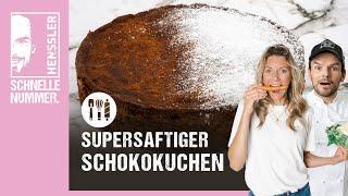 Schnelles Supersaftiger Schokokuchen Rezept von Steffen Henssler