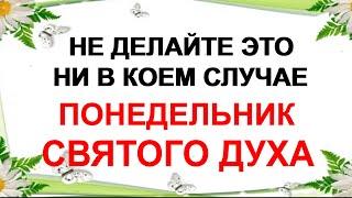 ДУХОВ ДЕНЬ 24 июня.Что можно и нельзя делать после Святой Троицы