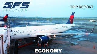 TRIP REPORT | Delta Airlines - A321 - New York (JFK) to Salt Lake City (SLC) | Economy