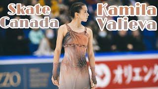 Kamila Valieva Won The Short Program At Skate Canada!