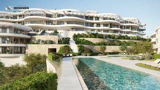 Traumhafter Meerblick Luxuswohnungen  Golf La Quinta Marbella 4K UH | Modern Architecture Design