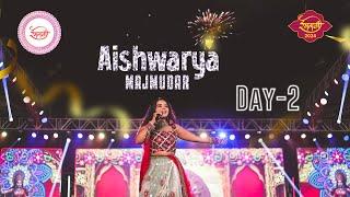 Aishwarya Majmudar || Rangtaali 2024 || Garba Mahotsav || Day - 2 || Borivali West || MHB Colony ||