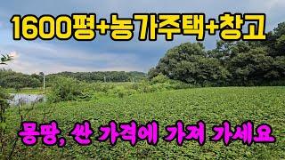 한적 조용한 곳 값싼, 양평 토지 농가주택 시골집 창고 부동산 매매 매물 급매 급매매 급매물