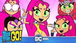 The Multiverse of Starfire! | Teen Titans Go! | @dckids