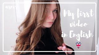 My First Video in English  asmr