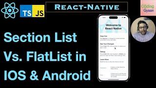 Section List in React-Native ?