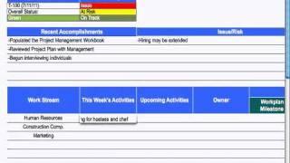 (9) Status Report - Project Management