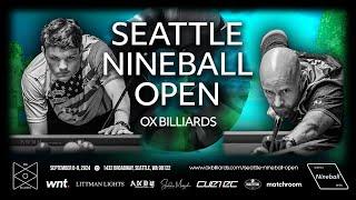 Sam Henderson vs Woody Nielsen | WNT Seattle Nineball Open 2024 | Round 2 | OX Billiards